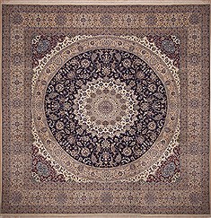 Nain Beige Square Hand Knotted 15'11" X 15'11"  Area Rug 100-11280