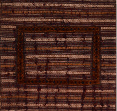 Kilim Brown Square Hand Knotted 4'3" X 4'3"  Area Rug 100-110867