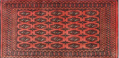 Baluch Red Hand Knotted 1'8" X 3'3"  Area Rug 134-111086