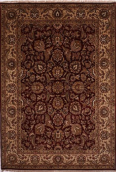 Jaipur Red Hand Knotted 10'0" X 14'5"  Area Rug 301-30931