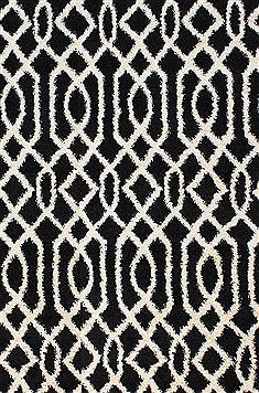 Dynamic PASSION Black 6'7" X 9'6" Area Rug PS7106203190 801-71193