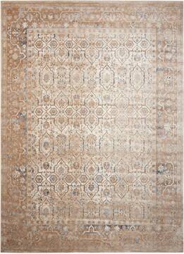 Nourison Malta Beige Rectangle 8x11 ft Polypropylene Carpet 100028