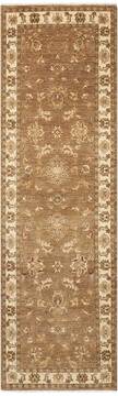Nourison Legend Brown Runner 6 to 9 ft Wool Carpet 100203