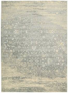 Nourison Luminance Grey Rectangle 3x5 ft Lucxelle Carpet 100520