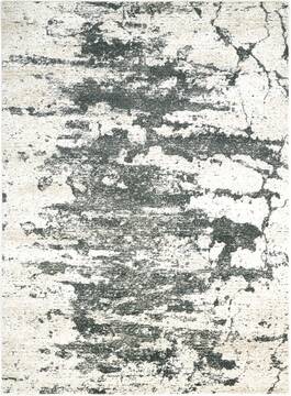 Nourison Maxell Grey Rectangle 4x6 ft Polyester Carpet 100616