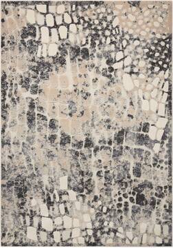 Nourison Gleam Beige Rectangle 4x6 ft Polyester Carpet 100902