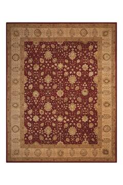 Nourison Nourison 3000 Red Rectangle 8x10 ft Wool Carpet 101938