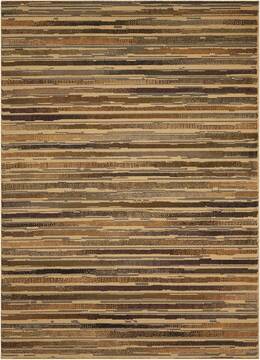 Nourison Paramount Beige Rectangle 5x7 ft Polypropylene Carpet 102368