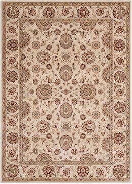 Nourison PERSIAN CROWN Beige Rectangle 8x10 ft polypropylene Carpet 102673