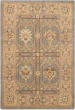 Nourison Persian Empire Grey Rectangle 2x3 ft Wool Carpet 102739