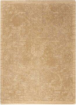 Nourison Silk Elements Beige Rectangle 2x3 ft Wool Carpet 103273