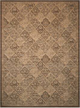 Nourison Silken Allure Multicolor Rectangle 6x9 ft Wool Carpet 103512
