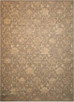 Nourison Silken Allure Green Rectangle 6x9 ft Wool Carpet 103534