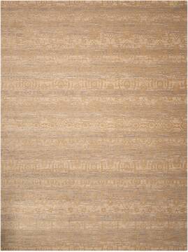 Nourison Silken Allure Beige Rectangle 6x9 ft Wool Carpet 103583