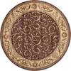 Nourison Somerset Brown Round 56 X 56 Area Rug  805-103712 Thumb 0