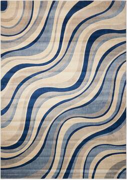 Nourison Somerset Beige Rectangle 10x13 ft Polyester Carpet 104016