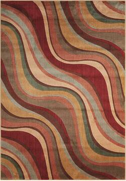 Nourison Somerset Multicolor Rectangle 2x3 ft Polyester Carpet 104017