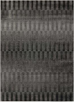 Nourison STUDIO Grey Rectangle 8x10 ft polypropylene Carpet 104213