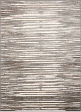 Nourison STUDIO Beige Rectangle 5x7 ft polypropylene Carpet 104221