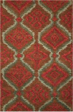 Nourison Tahoe Brown Rectangle 8x10 ft Wool Carpet 104473