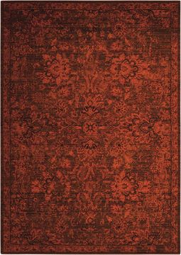 Nourison TIMELESS Blue Rectangle 8x10 ft Wool Carpet 104549