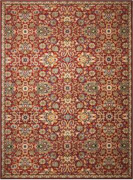 Nourison Timeless Red 7'9" X 9'9" Area Rug  805-104609