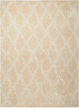 Nourison TRANQUILITY Beige Rectangle 8x11 ft nylon Carpet 104667