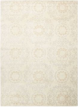 Nourison TRANQUILITY Beige Rectangle 8x11 ft nylon Carpet 104686