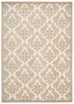 Nourison ULTIMA Beige Rectangle 4x6 ft polypropylene Carpet 105010