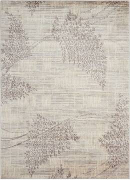 Nourison Utopia Grey Rectangle 8x11 ft Polyacrylic Carpet 105044