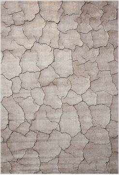 Nourison Utopia Grey Rectangle 5x7 ft Polyacrylic Carpet 105067