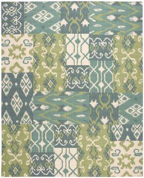 Nourison Vista Multicolor Rectangle 8x10 ft Polyester Carpet 105231