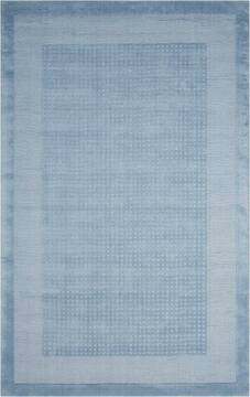 Nourison Westport Blue Rectangle 8x10 ft Wool Carpet 105707