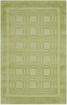 Nourison Westport Green Rectangle 4x6 ft Wool Carpet 105768