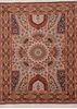 Tabriz Beige Hand Knotted 51 X 69  Area Rug 114-109045 Thumb 0