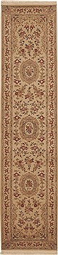 Sino-Persian Beige Runner Hand Knotted 2'6" X 9'9"  Area Rug 100-11212