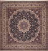 Nain Blue Square Hand Knotted 139 X 142  Area Rug 100-11286 Thumb 0