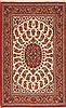 Qum Red Hand Knotted 36 X 57  Area Rug 100-11362 Thumb 0