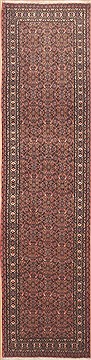 Sarab Purple Runner Hand Knotted 2'6" X 10'3"  Area Rug 100-11463