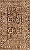 Ardebil Brown Hand Knotted 39 X 63  Area Rug 100-11998 Thumb 0