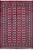 Bokhara Red Hand Knotted 47 X 69  Area Rug 700-111166 Thumb 0