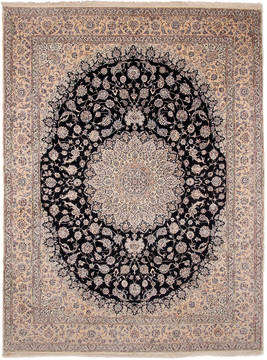 Nain Beige Hand Knotted 11'6" X 14'9"  Area Rug 254-111873