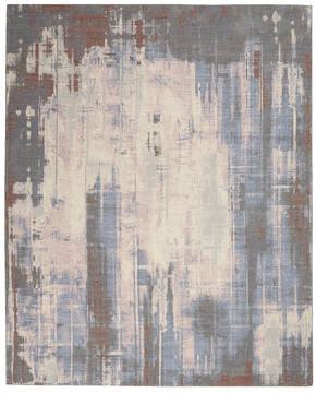 Nourison Artworks Multicolor Rectangle 8x10 ft Wool Carpet 112719