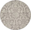 nourison_jubilant_collection_grey_round_area_rug_113549