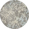 nourison_jubilant_collection_grey_round_area_rug_113558