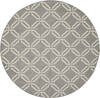 nourison_jubilant_collection_grey_round_area_rug_113587