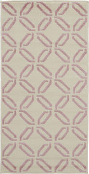 Nourison Jubilant Beige Rectangle 2x4 ft Polypropylene Carpet 113595