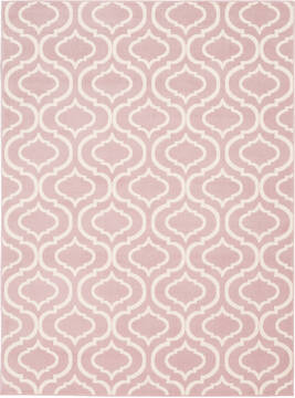 Nourison Jubilant Purple Rectangle 5x7 ft Polypropylene Carpet 113622
