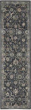 Nourison Moroccan Celebration Blue Runner 6 to 9 ft Polyester Carpet 113762