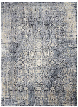Nourison Moroccan Celebration Grey Rectangle 8x10 ft Polyester Carpet 113803